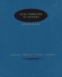 Case Problems in Finance