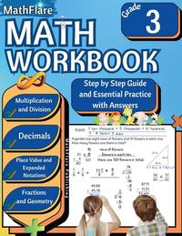 MathFlare - Math Workbook 3rd Grade: Math Workbook Grade 3: Addition, Subtraction, Multiplication...