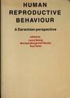 Human Reproductive Behaviour: A Darwinian Perspective