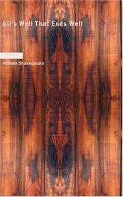 cover of All's Well That Ends Well