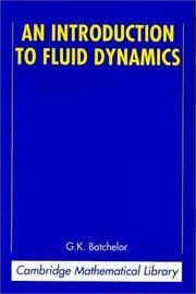 an introduction to fluid dynamics by g.k.batchelor