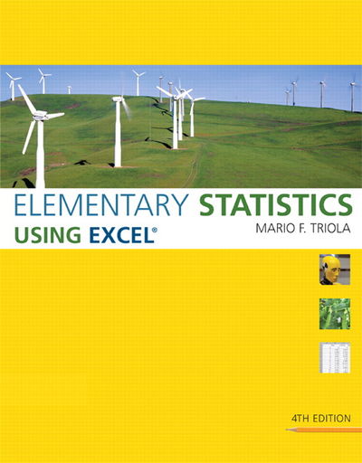 Elementary Statistics Using Excel [With CDROM]