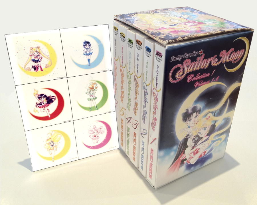 Sailor Moon Collection 1: Volumes 1-6 by Naoko Takeuchi | Box set