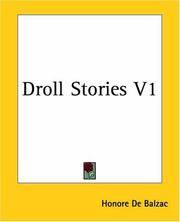 cover of Droll Stories