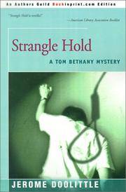 cover of Strangle Hold: A Tom Bethany Mystery
