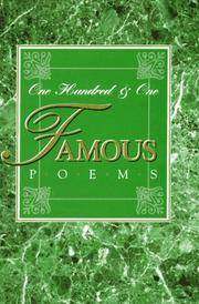 image of 101 Famous Poems
