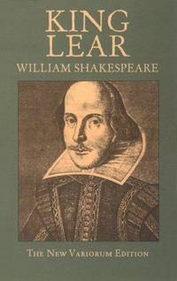 cover of King Lear: Variorum Edition (Dover Books on Literature and Drama)