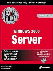 MCSE Windows 2000 Server Exam Prep (Exam: 70-215)