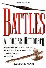 Battles:: A Concise Dictionary