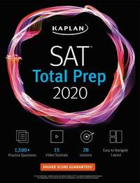 SAT Total Prep 2020 : 5 Practice Tests + Proven Strategies + Online + Video