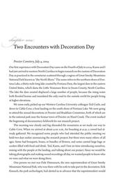 Decoration Day in the Mountains: Traditions of Cemetery Decoration in the Southern Appalachians