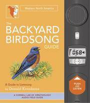 image of The Backyard Birdsong Guide: Western North America