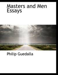 image of Masters and Men Essays