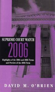 Supreme Court Watch 2006