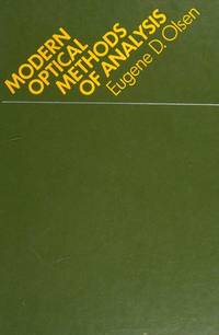 Modern Optical Methods of Analysis