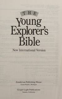 Holy Bible: The Young Explorer's Bible