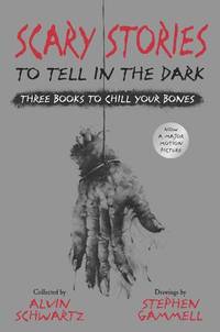 cover of Scary Stories to Tell in the Dark: Three Books to Chill Your Bones: All 3 Scary Stories Books with the Original Art!