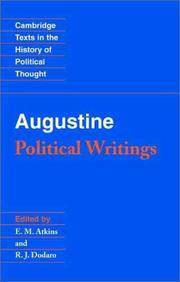 Augustine: Political Writings (Cambridge Texts in the History of Political Thought)