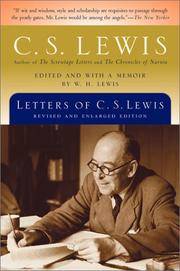 cover of Letters of C. S. Lewis