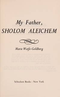 My Father Sholom Aleichem