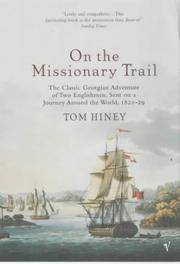 cover of On the missionary trail
