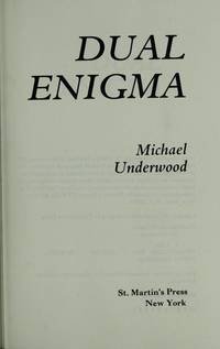 Dual Enigma de Underwood, Michael - 1988