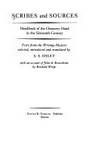 Scribes and sources: Handbook of the chancery hand in the sixteenth century : texts from the writing-masters