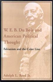 W E B Du Bois and American Political Thought