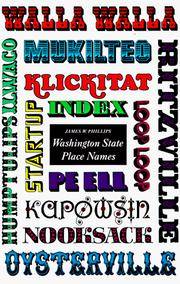 WASHINGTON STATE PLACE NAMES : Corrected Edition