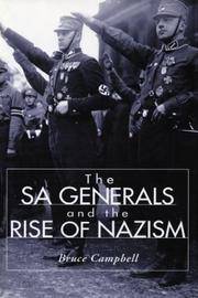 image of SA GENERALS AND THE RISE OF NAZISM,