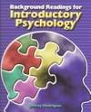 Background Readings for Introductory Psychology