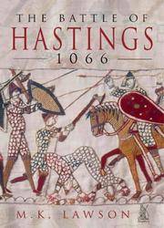 The Battle of Hastings 1066 by M. K. Lawson - 2002-11-01