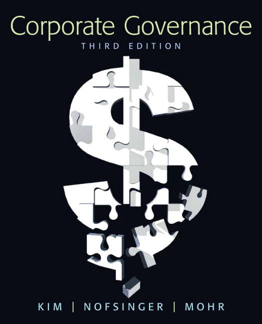 洋書 Corporate Governance First Edition 2013 Corporate Governance - Kim, Kenneth A.; Nofsinger, John R