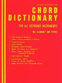 Chord Dictionary for Keyboard Instruments: Reference Book
