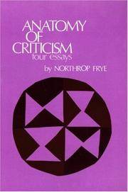 Anatomy of Criticism: Four Essays