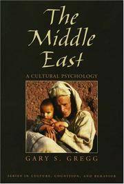 THE MIDDLE EAST. A cultural psychology.