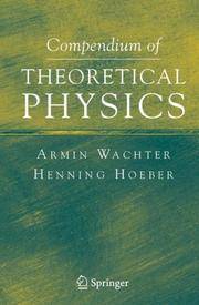 Compendium Of Theoretical Physics (Hb)