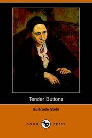 cover of Tender Buttons (Dodo Press)