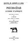 Pseudo-Cesar, Guerre d'Afrique