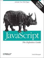cover of JavaScript: The Definitive Guide