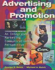 Advertising and Promotion - An integrated Marketing Communications Perspective