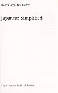 Japanese Simplified (Hugo) by Breen, John - 1987