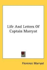 Life and Letters Of Captain Marryat