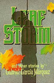 Leaf Storm (Harper Colophon Books).
