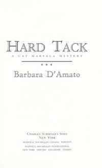 Hard Tack: A Cat Marsala Mystery - Signed 1st Printing