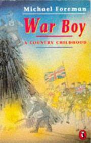 War Boy : A Country Childhood