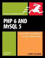PHP 6 and MySQL 5 for Dynamic Web Sites: Visual QuickPro Guide (Visual QuickPro Guides)