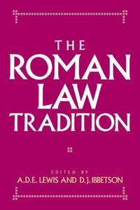 image of The Roman Law Tradition