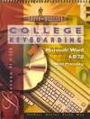 College Keyboarding Microsoft Word 6.0/7.0 Word Processing: Lessons 61-120