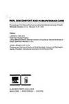 Pain, Discomfort, and Humanitarian Care: Proceedings of the National Conference Held at the National Institutes of Health, Bethesda, Maryland, U.S.A., February 15-16, 1979